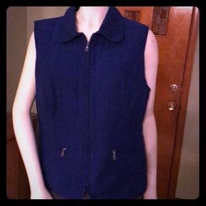 Christopher Banks royal blue vest